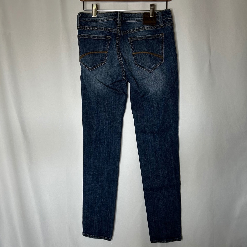 Driftwood Jeans Size 27 Denim Patchwork Embroidered Accent Skinny Mid Rise - Picture 5 of 10